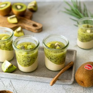 Panna Cotta kiwi